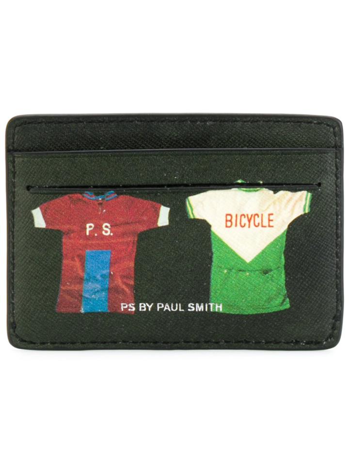 Ps By Paul Smith Football Jersey Cardholder - Black
