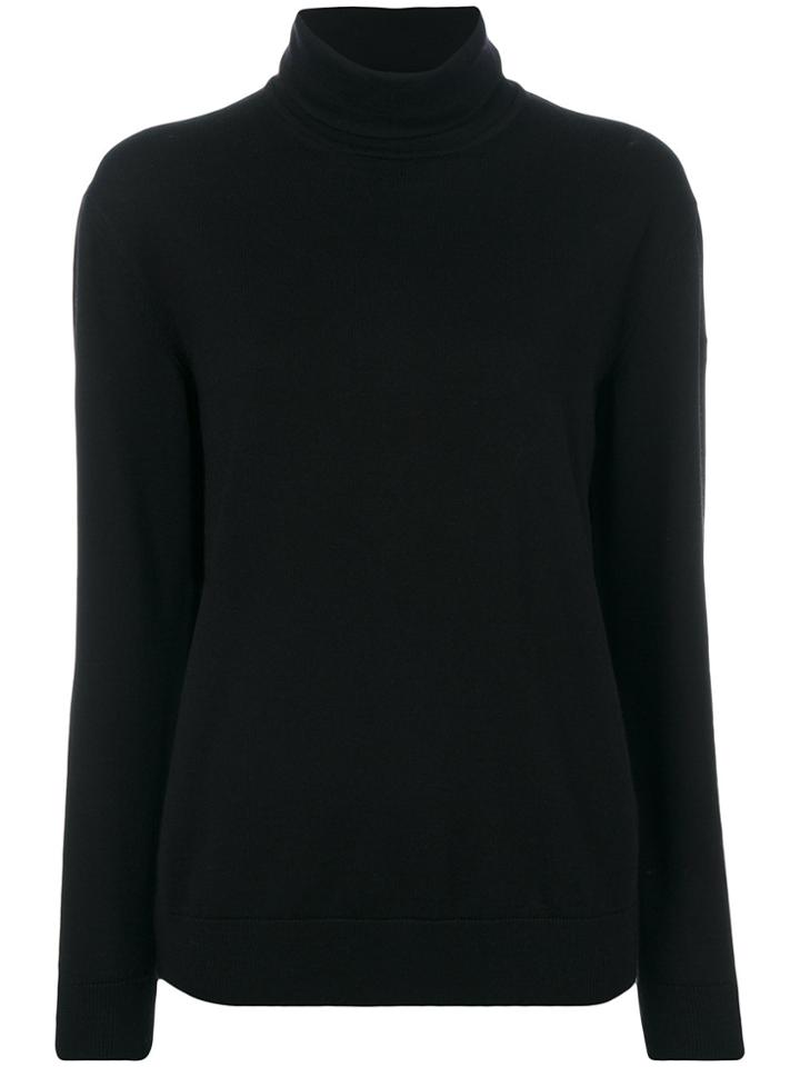 Moncler Grenoble Roll Neck Knitted Jumper - Black