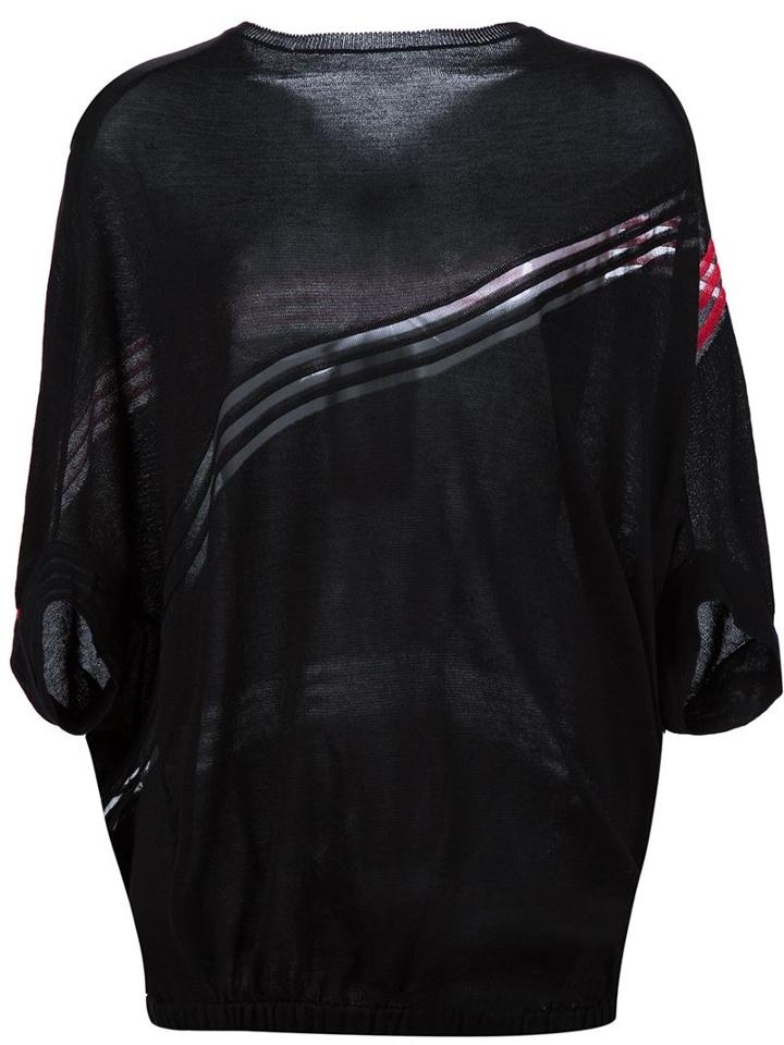 Y-3 Contrast Stripe Knitted Top