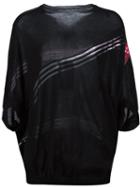 Y-3 Contrast Stripe Knitted Top