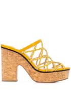 Jimmy Choo Dalina Sandals - Yellow