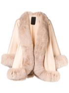 Liska Liska Ytc2shortcape Champagne Furs & Skins->fox Fur - Neutrals