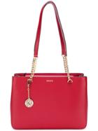 Dkny Logo Shoulder Bag - Red