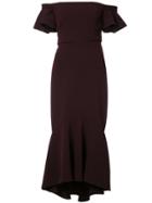 Rachel Zoe Off The Shoulder Dress - Pink & Purple