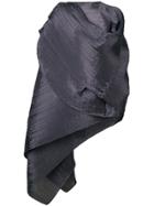 Pleats Please By Issey Miyake Pleated Wrap Scarf - Grey