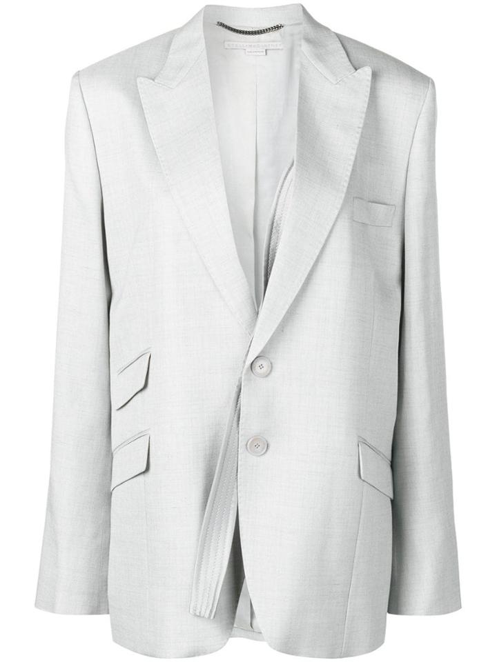 Stella Mccartney Removable Strap Blazer - Grey
