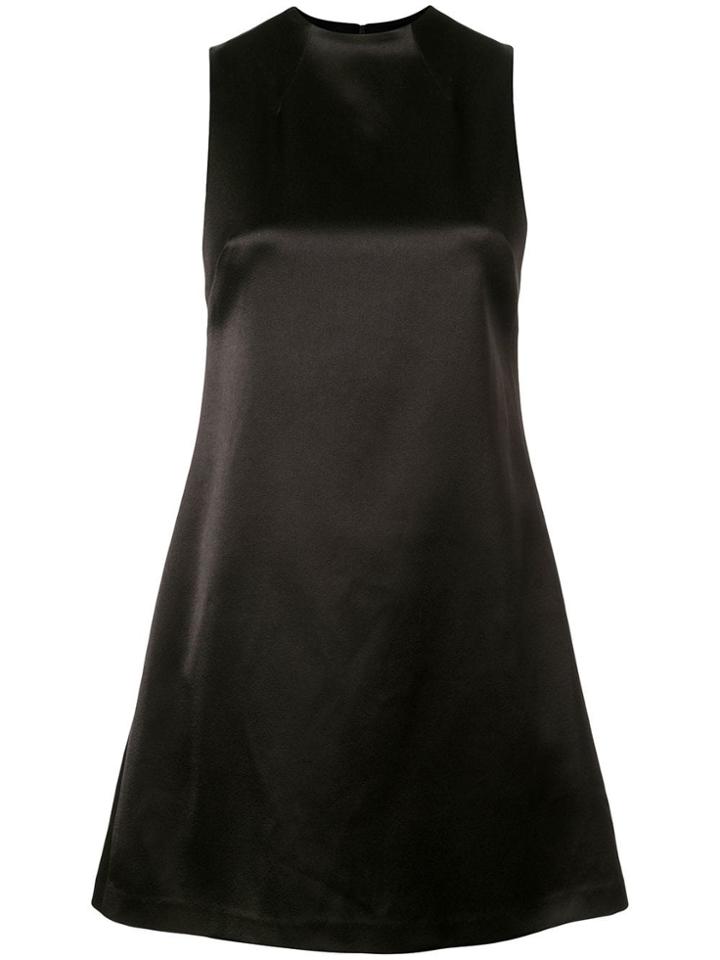 Alice+olivia Coley Mock Neck Short Dress - Black