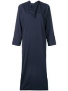 Sofie D'hoore Cowl Neck Shift Dress - Blue