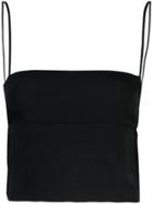 Reformation Whitney Open Back Top - Black