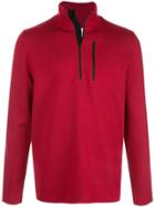 Aztech Mountain Matterhorn Zip-up Sweatshirt - Red