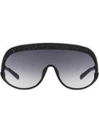 Jimmy Choo Eyewear Skii Mask Sunglasses - Black