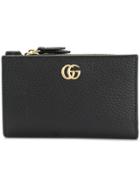 Gucci Gg Marmont Zipped Wallet - Black