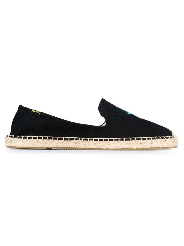 Soludos Espadrilles With Pineapple Embroidery