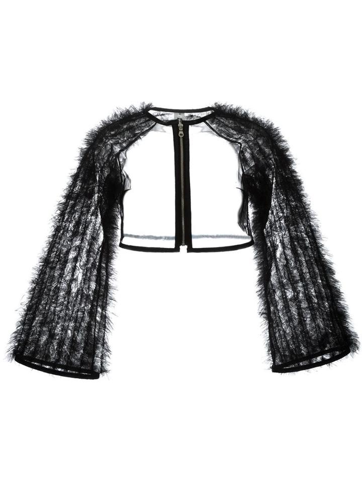 Comme Des Garçons Noir Kei Ninomiya Frilled Tulle Jacket