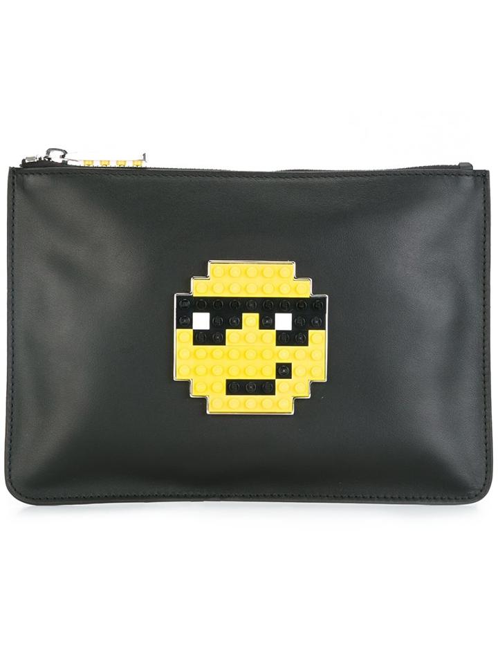 Les Petits Joueurs Small 'boss' Envelope Clutch, Women's, Black