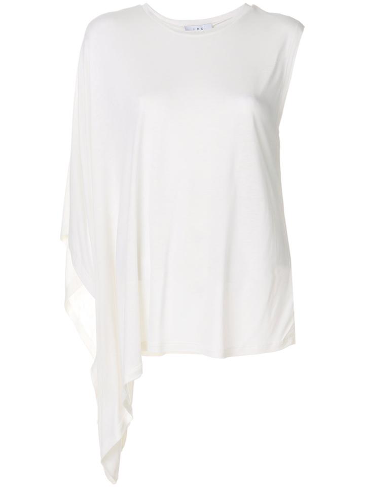 Iro Draped Asymmetric T-shirt - White