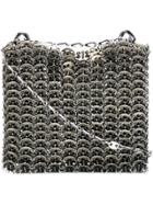 Paco Rabanne Textured Chain Shoulder Bag - Metallic