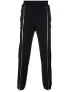 Mcq Alexander Mcqueen Zip Detail Track Pants, Men's, Size: Medium, Black, Cotton