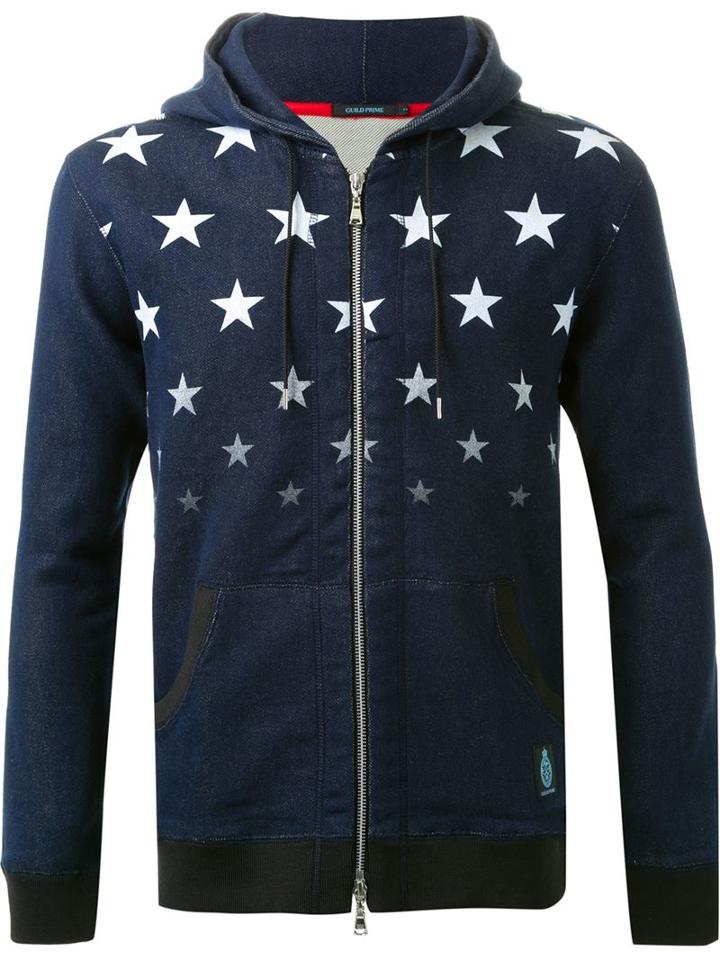 Guild Prime Star Print Zip Hoodie