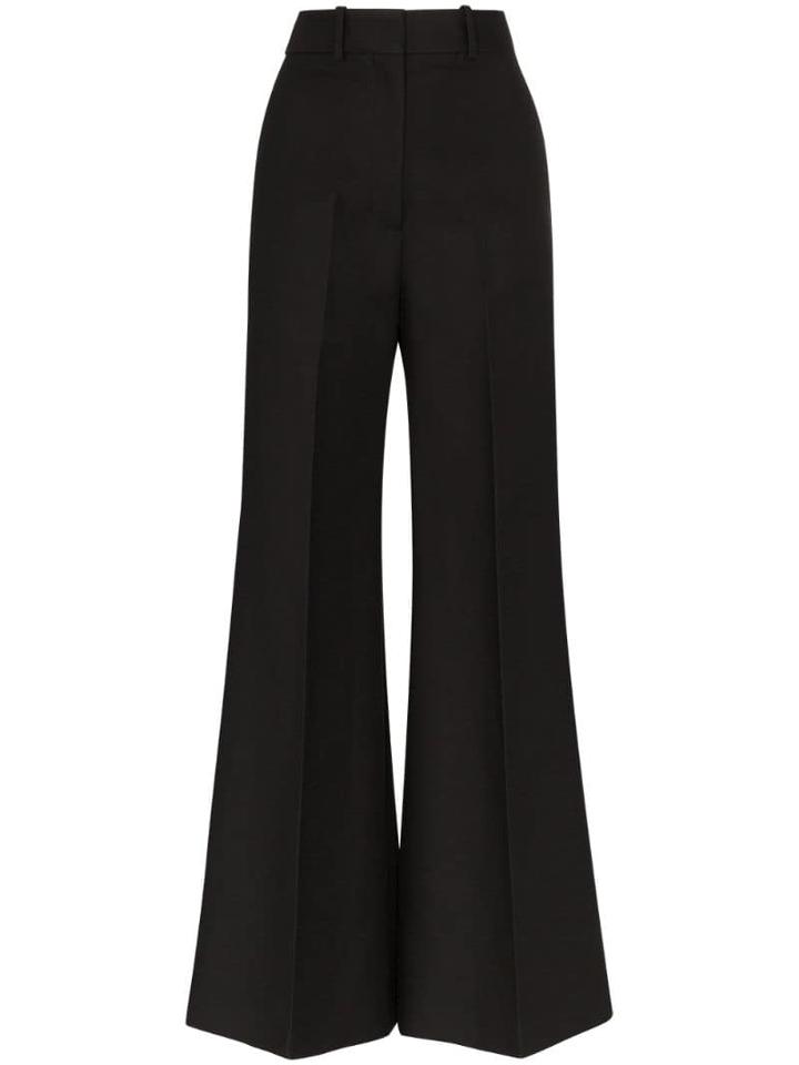Khaite Bernadette Wide-leg Trousers - Black