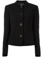 Versace Vintage Single Breasted Jacket, Women's, Size: 42, Black