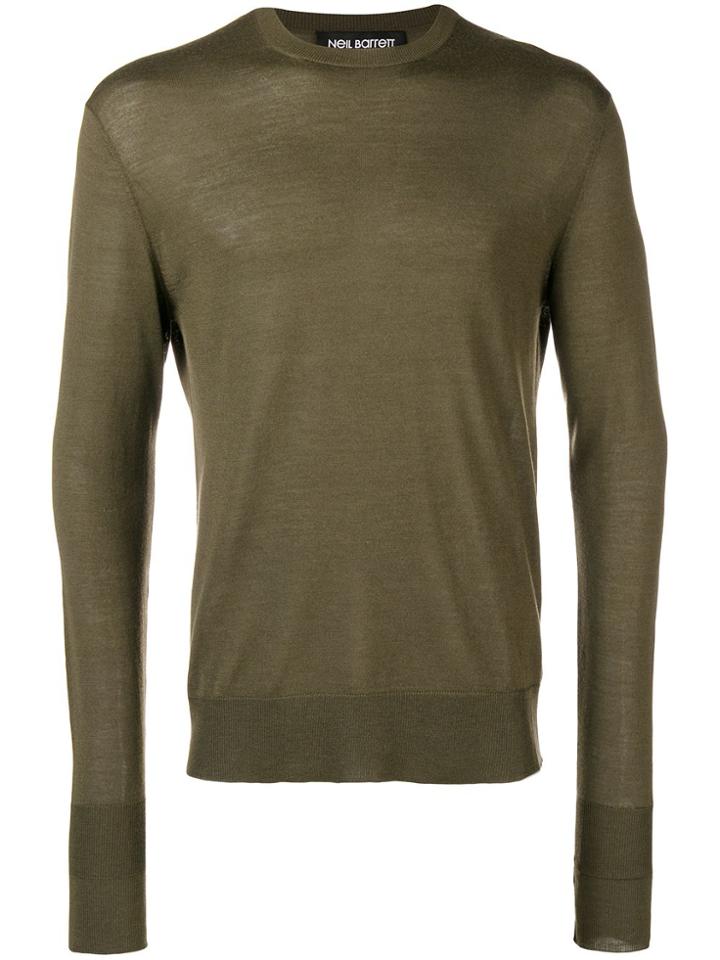 Neil Barrett Basic Jumper - Green