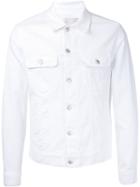 Cerruti 1881 - Buttoned Denim Jacket - Men - Cotton/spandex/elastane - S, White, Cotton/spandex/elastane