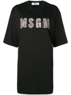 Msgm Oversized T-shirt - Black