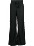 Figue Super Flared Trousers - Black