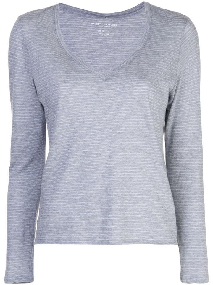 Majestic Filatures Loose-fit Knitted Jumper - Grey