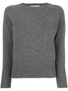 Officine Generale Crew Neck Sweater - Grey