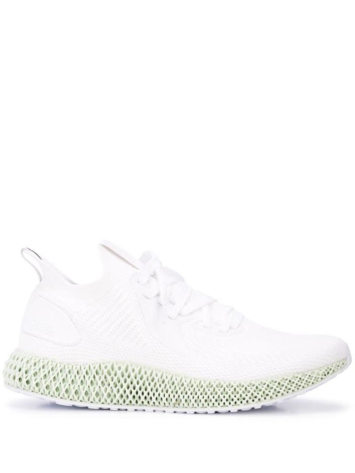 Adidas Adidas Ef3454 White/green Synthetic->synthetic Rubber