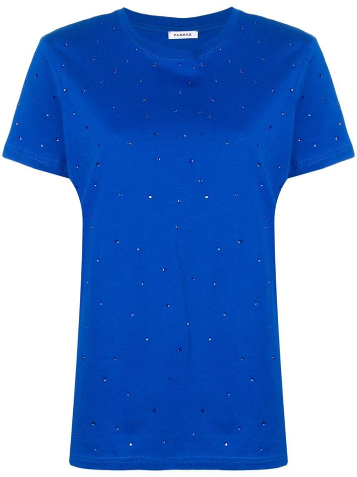 P.a.r.o.s.h. Short Sleeved T-shirt - Blue