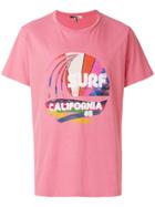 Isabel Marant Surf California T-shirt - Pink & Purple