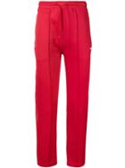 Kenzo Contrast Track Pants - Red