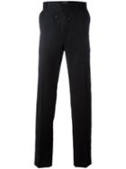 Icosae Straight-leg Trousers, Men's, Size: Small, Black, Cotton