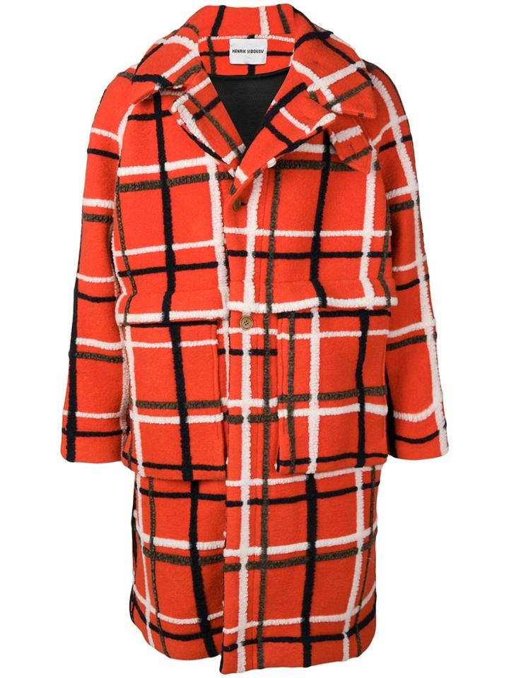 Henrik Vibskov Gardener's Choice Coat - Orange