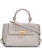 Salvatore Ferragamo 'sofia' Tote, Women's, Grey