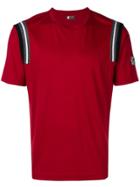 Z Zegna Contrast Stripe T-shirt - Red