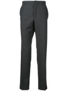 Prada Flat Front Trousers - Grey