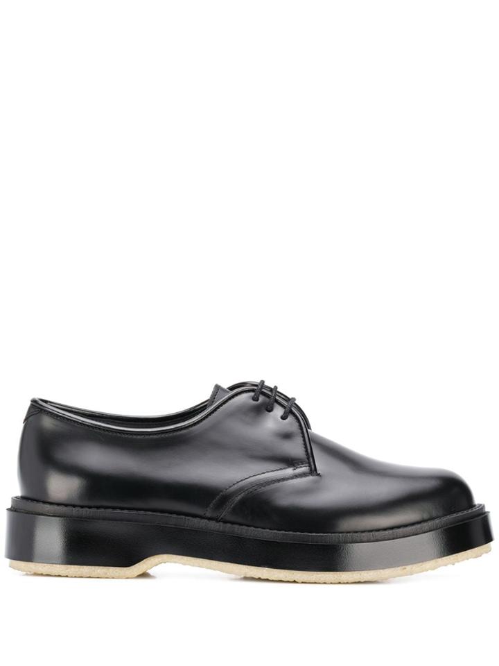 Adieu Paris X Undercover Polished Derby Shoes - Black