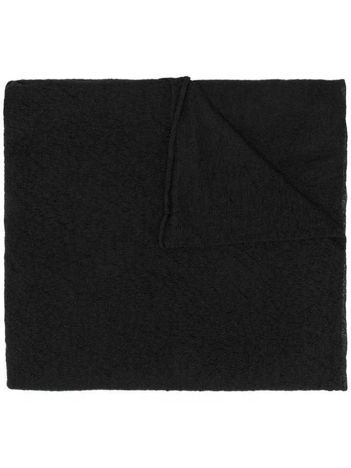 Faliero Sarti Knitted Scarf - Black