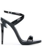 Giuseppe Zanotti Design G Heel Sandals - Black