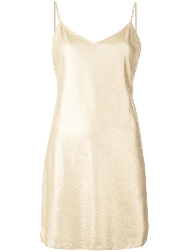 Majestic Filatures Cami Dress, Women's, Size: 3, Nude/neutrals, Cotton/spandex/elastane