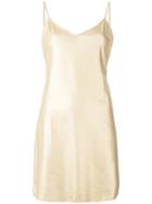 Majestic Filatures Cami Dress, Women's, Size: 3, Nude/neutrals, Cotton/spandex/elastane