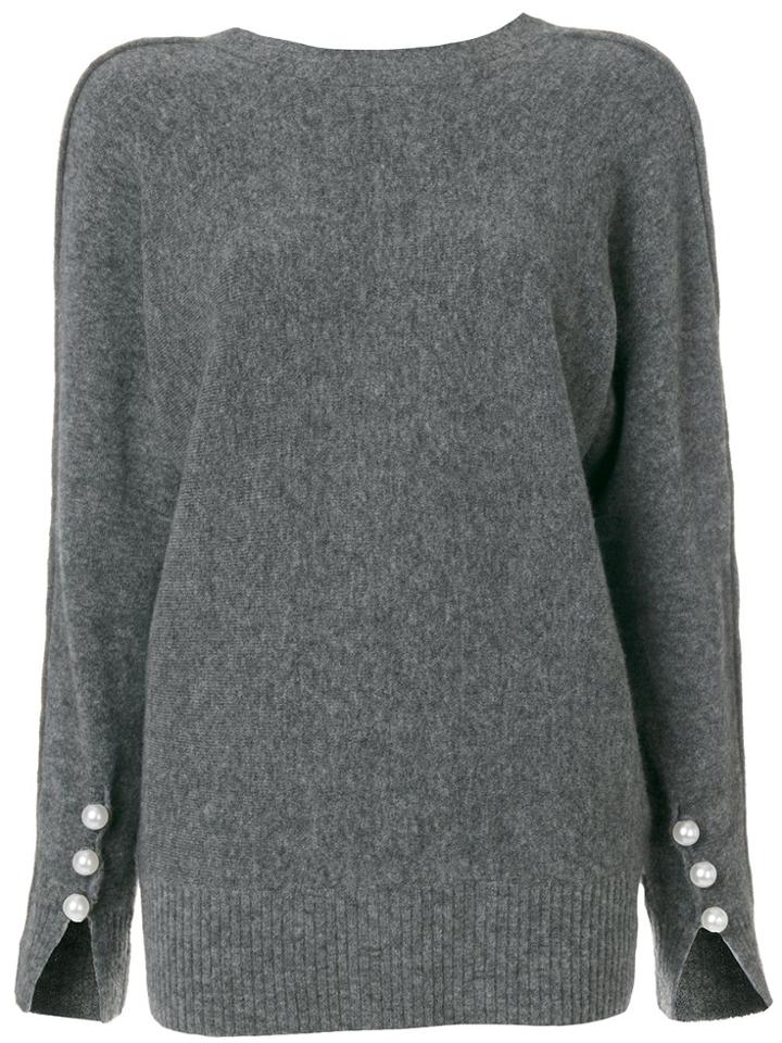 3.1 Phillip Lim V-back Sweater - Grey