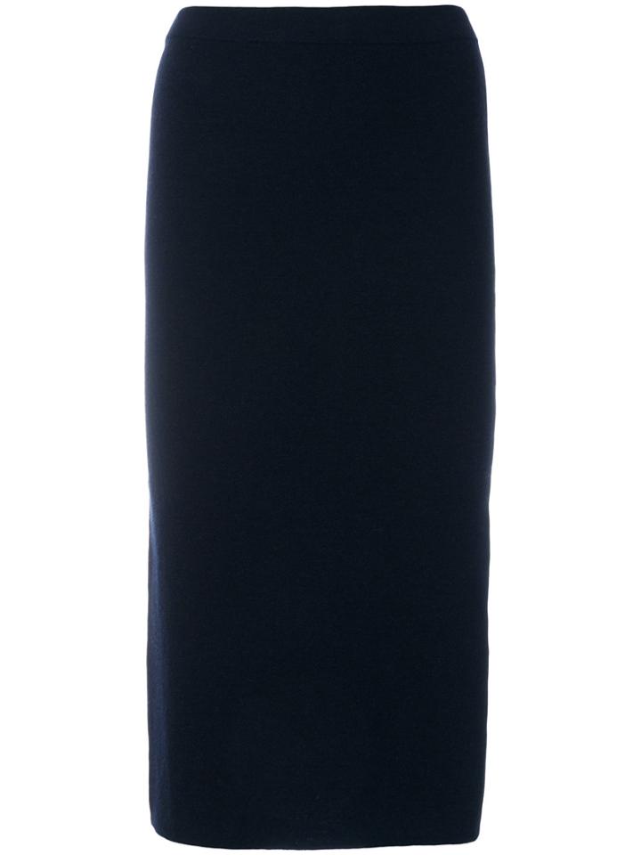 's Max Mara Classic Pencil Skirt - Blue