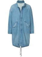 Monkey Time Denim Cargo Jacket - Blue