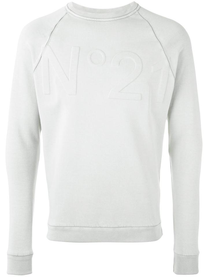 No21 - Logo Sweatshirt - Men - Cotton/polyamide - L, Grey, Cotton/polyamide