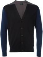 Ps Paul Smith Colour Block Cardigan